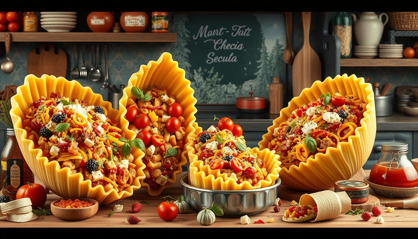 Giant Pasta Shell Movie Recipe: Random Filling Fun